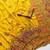 Yellow Color Kashmiri Thread Zari Woven Work Pashmina Dola Silk Saree