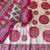 Rani Pink Digital Printing With Original Mirror Dola Silk Saree
