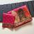 Rani Pink Color Jaqurad Weaving With Print Work Dola Silk Saree