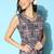 Women's belted sequin embroidered exclusive jump suit