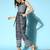 Muslin crochet sequin embroidery exclusive jump suit