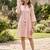 Women's tesla gota pati a line dresses