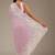 Pink Thread Sequin Faux Georgettete Saree