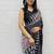 Black Heavy Mirror Work With Elegant Viscose Latkan Pallu Border Work Satin Art Silk Saree