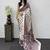 Maroon Color Mirror Work Satin Saree
