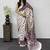 Maroon Color Mirror Work Satin Saree