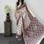 Maroon Color Mirror Work Satin Saree
