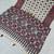 Maroon Color Mirror Work Satin Saree