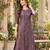 Women's reshm embroidered kurta pant dupatta set