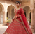 Royal Red Bridal Lehenga Choli with Heavy Golden Embroidery