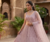  Elegant Dusty Pink Bridal Lehenga Choli with Heavy Embroidery and Net Dupatta