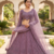 Elegant Mauve Purple Designer Lehenga Choli with Intricate Sequin Embroidery and Net Dupatta