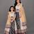 Mother daughter multicolor printed cotton silk lehenga set