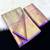lavender woven kanchipuram silk blend saree with blouse piece