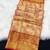 red woven kanchipuram silk blend saree with blouse piece
