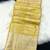 yellow woven kanchipuram silk blend saree with blouse piece