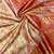 red woven kanchipuram silk blend saree with blouse piece