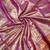 pink woven kanchipuram silk blend saree with blouse piece
