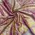 pink woven kanchipuram silk blend saree with blouse piece