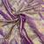 purple woven kanchipuram silk blend saree with blouse piece