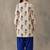 women floral printed regular cotton kurta with patiala