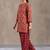 women floral printed regular cotton kurta with patiala