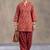 women floral printed regular cotton kurta with patiala