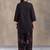 women ethnic motifs regular cotton kurta with patiala