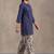 women ethnic motifs regular cotton kurta with harem pants