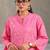 women floral printed regular cotton kurta with patiala