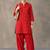 women printed regular cotton kurta with patiala