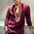 Men's maroon viscose rayon embroidered – stylish festive ethnic wear