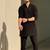 Men's black viscose rayon embroidered – stylish festive ethnic wear