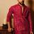 Men's pink viscose rayon embroidered – stylish festive ethnic wear