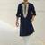 Men's blue viscose rayon embroidered – stylish festive ethnic wear