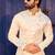 Men's white viscose rayon embroidered – stylish festive ethnic wear