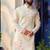 Men's white viscose rayon embroidered – stylish festive ethnic wear