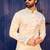 Men's white viscose rayon embroidered – stylish festive ethnic wear