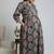 Multicolor cotton printed maternity dress for women