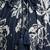 Blue cotton printed maternity dress for women