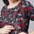 Multicolor cotton printed maternity dress for women