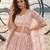 LIGHT ONION NET THREAD WITH ZARI AND SEQUIN WORK FESTIVE LEHENGA CHOLI