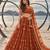 BROWN YELLOW NET THREAD WITH ZARI AND SEQUIN WORK FESTIVE LEHENGA CHOLI