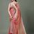 Maroon women ethnic motifs woven design saree