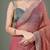 Maroon women ethnic motifs woven design saree