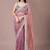 Multicolor embellished sequinned  chiffon heavy work saree