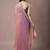 Multicolor embellished sequinned  chiffon heavy work saree