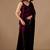 Maroon women ethnic motifs woven design saree