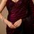 Maroon women ethnic motifs woven design saree