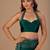 Teal embellished beads and stones organza heavy work saree
